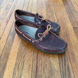 L.L. Bean leather moccasins